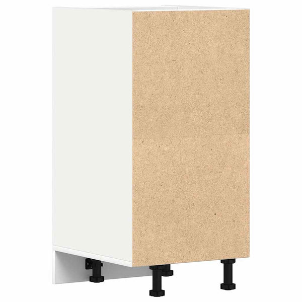 Weißer Unterschrank Pompilas 40x44,5x81,5cm (Spanplatte)