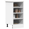 Weißer Unterschrank Pompilas 40x44,5x81,5cm (Spanplatte)