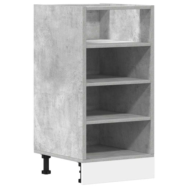 Unterschrank Beton Pompilas 40x44,5x81,5cm (Spanplatte)
