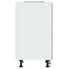Grauer Unterschrank Pompilas 40x46x81,5cm (Holzwerkstoff)