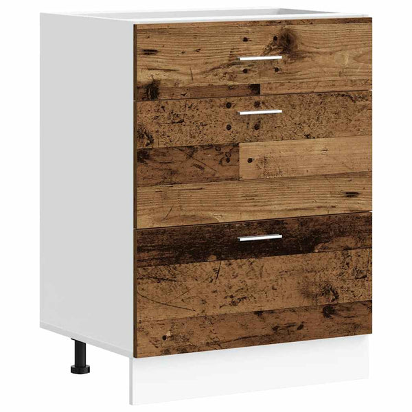 Küchenunterschrank Pompilas (Altholzdesign)