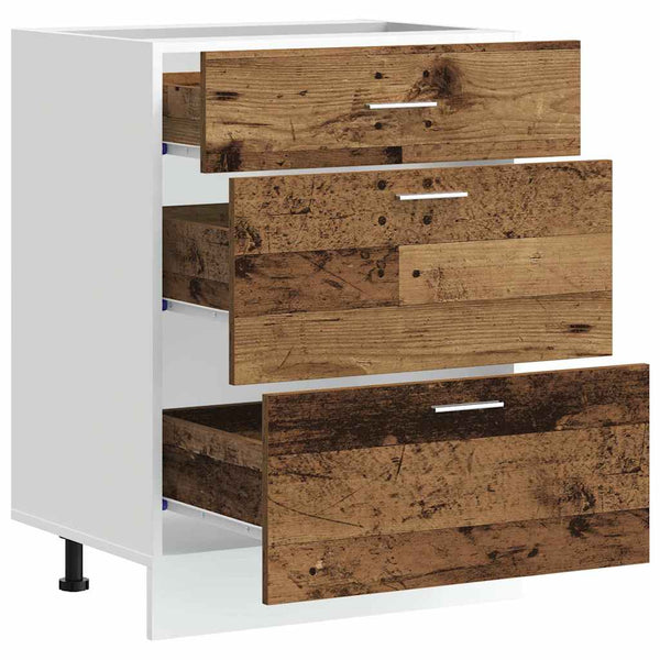 Küchenunterschrank Pompilas (Altholzdesign)