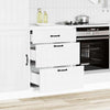 Lucca Armie weiße Küchenunterschrank (Holzdesign)