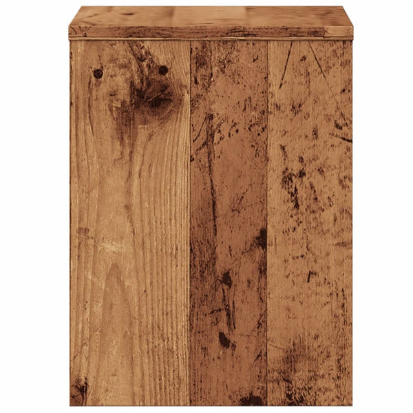 Nachttisch Danil aus Altholz 40x30x40cm (Spanplatte)
