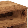 Nachttisch Danil aus Altholz 40x30x40cm (Spanplatte)