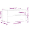 TV-Schrank Winfried aus Altholz 80x40x40cm (Spanplatte)
