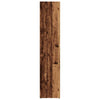Vanha puu kirjakaappi Anasztaszia 36x30x143cm (engineered wood)