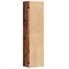 Vanha puu kirjakaappi Anasztaszia 36x30x143cm (engineered wood)
