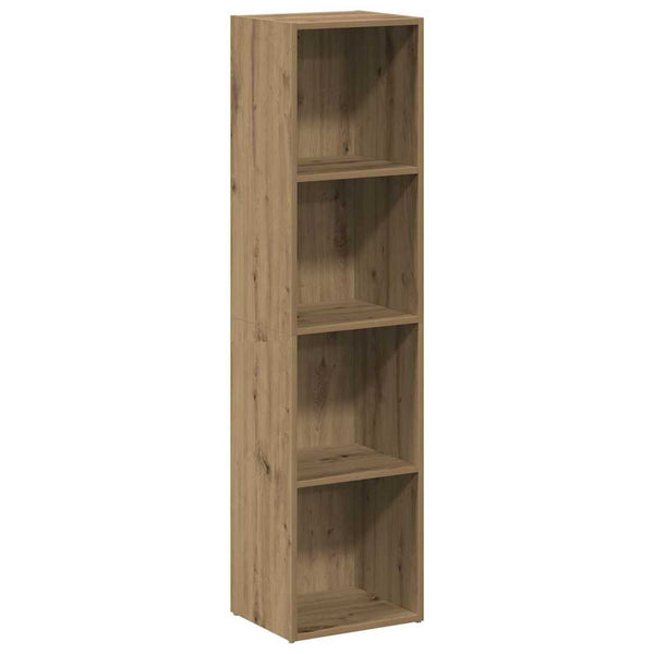 Bücherregal Artisan Eiche Anasztaszia 36x30x143cm (Holzwerkstoff)