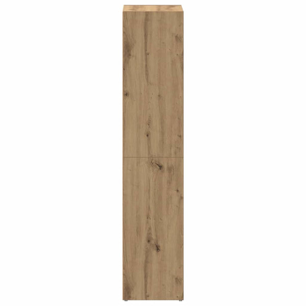 Bücherregal Artisan Eiche Anasztaszia 36x30x143cm (Holzwerkstoff)