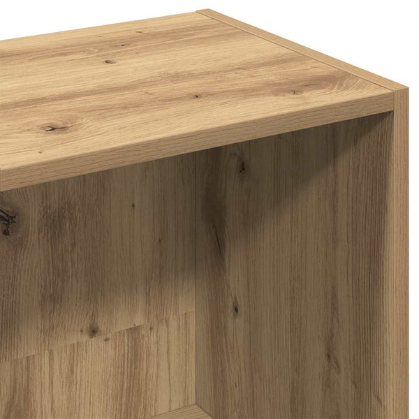 Bücherregal Artisan Eiche Anasztaszia 36x30x143cm (Holzwerkstoff)