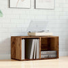 Alte LP-Aufbewahrungsbox aus Holz Milii 69,5x34x36cm (designtes Holz)