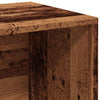 Alte LP-Aufbewahrungsbox aus Holz Milii 69,5x34x36cm (designtes Holz)