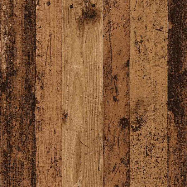 Alte LP-Aufbewahrungsbox aus Holz Milii 69,5x34x36cm (designtes Holz)