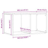 Tammi LP-Aufbewahrungsbox Handwerker Milii 69,5x34x36cm