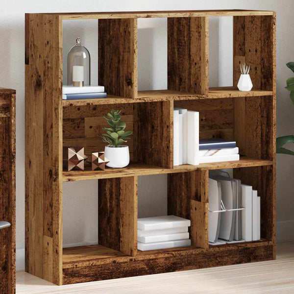 Altes Holz Bücherregal Simbrioara 97,5x29,5x100cm (Spanplatte)