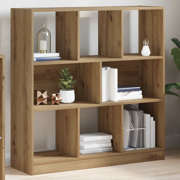 Handgemachter Bücherschrank Eiche Simbrioara 97,5x29,5x100cm (Holz)