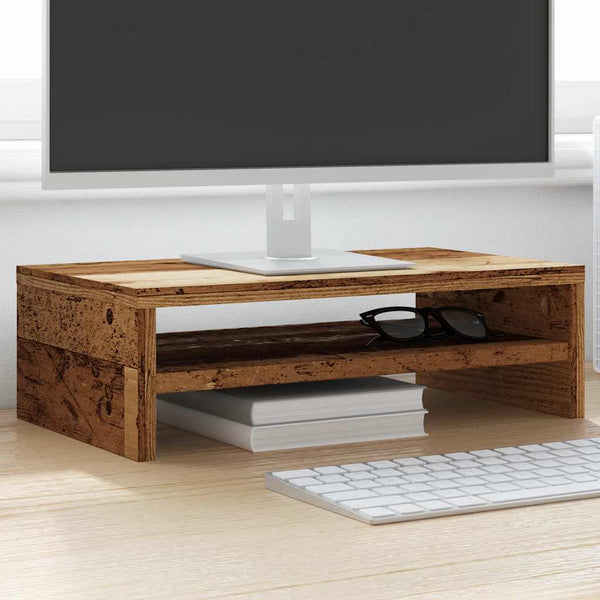 Reisad Dekoration aus altem Holz, 42x24x13cm (Spanplatte)