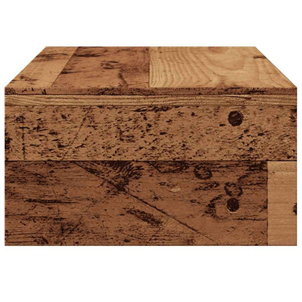 Reisad Dekoration aus altem Holz, 42x24x13cm (Spanplatte)