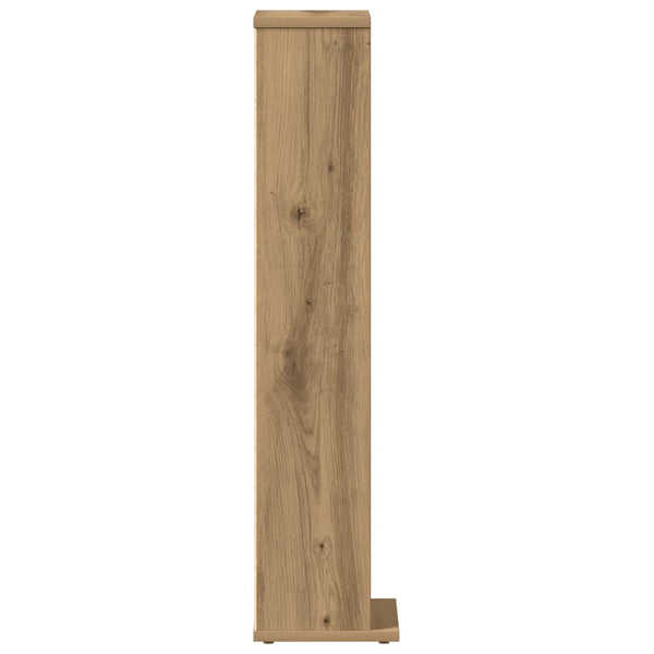 Eichen-CD-Regal, handgefertigt von Valyana, 21x20x88cm (Holz)