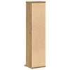 Eichen-CD-Regal, handgefertigt von Valyana, 21x20x88cm (Holz)
