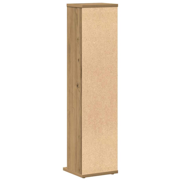 Eichen-CD-Regal, handgefertigt von Valyana, 21x20x88cm (Holz)