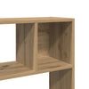 Handwerker-Bücherregal/-Raumteiler aus Eiche Provian 105x24x102cm