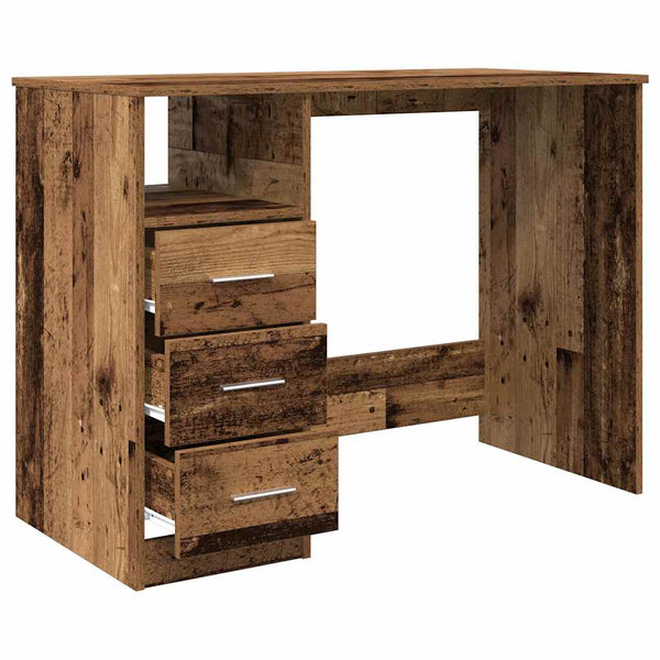 Alter Holzschreibtisch Anaion 102x76x50cm (Holz)