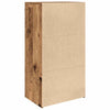 Kommode Licxanadra 50x34x96cm (mit 6 Schubladen Altholz Spanplatte)