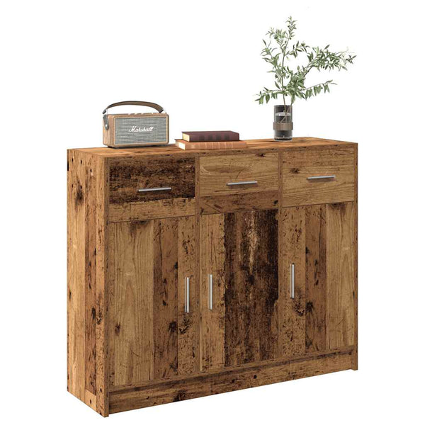 Alte Holzkommode Stevca 91x28x75cm (Holz)