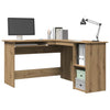 Kunsthandwerker Eiche Eckschreibtisch Sictimiu 120x140x75cm (Holz)