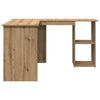 Kunsthandwerker Eiche Eckschreibtisch Sictimiu 120x140x75cm (Holz)