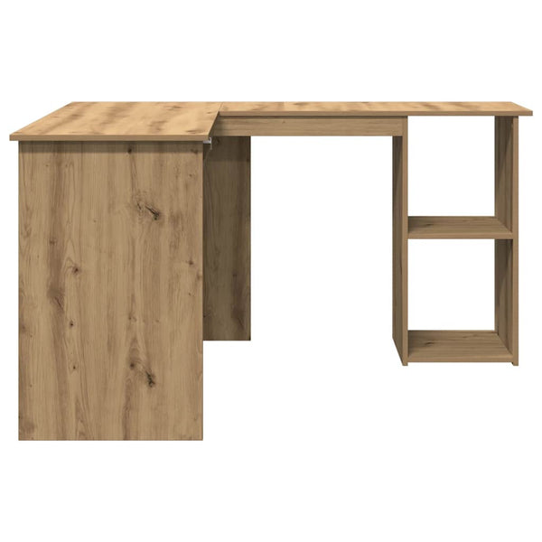 Kunsthandwerker Eiche Eckschreibtisch Sictimiu 120x140x75cm (Holz)