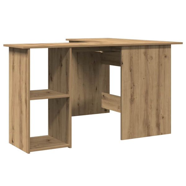 Kunsthandwerker Eiche Eckschreibtisch Sictimiu 120x140x75cm (Holz)