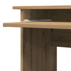 Kunsthandwerker Eiche Eckschreibtisch Sictimiu 120x140x75cm (Holz)