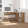 Kunsthandwerker Eiche Eckschreibtisch Sictimiu 120x140x75cm (Holz)