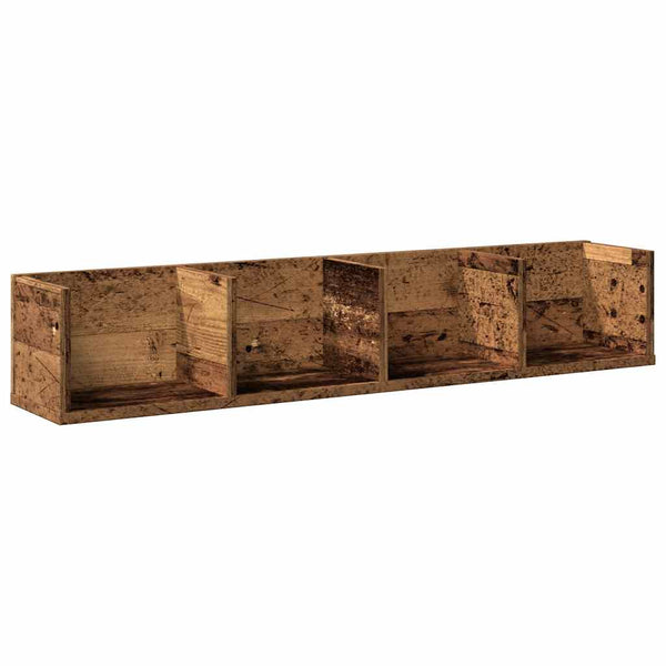 CD-Wandregal Mariene 100x18x18cm (Spanplatte)
