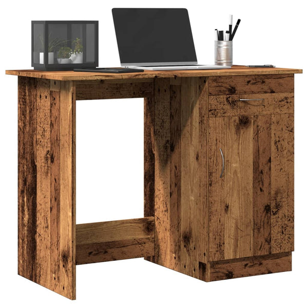 Alter Holzschreibtisch Abbdulah 100x50x76cm (Holz)