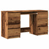 Antiker Holzschreibtisch, altes Holz Angelus 140x50x77cm (Spanplatte)