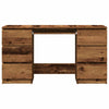 Antiker Holzschreibtisch, altes Holz Angelus 140x50x77cm (Spanplatte)