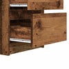 Antiker Holzschreibtisch, altes Holz Angelus 140x50x77cm (Spanplatte)