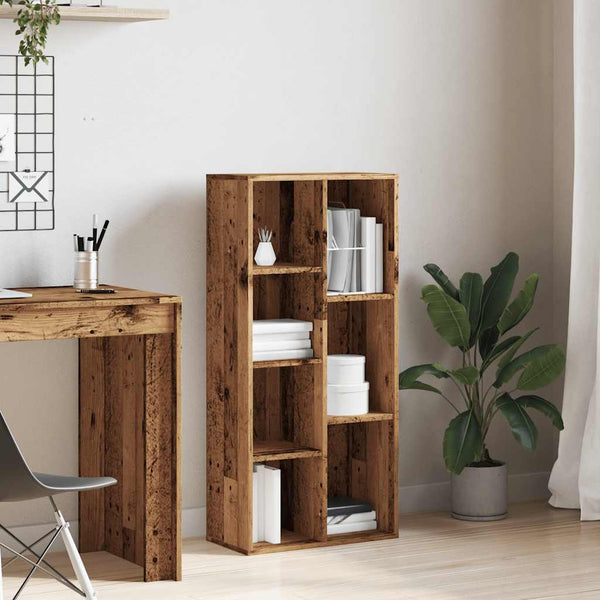 Alter Holz-Bücherregal Hartwig 50x25x104cm