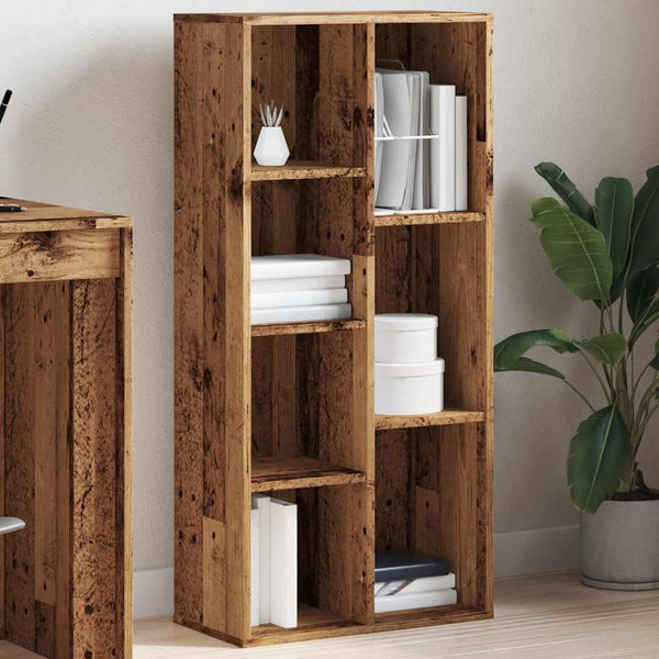 Alter Holz-Bücherregal Hartwig 50x25x104cm