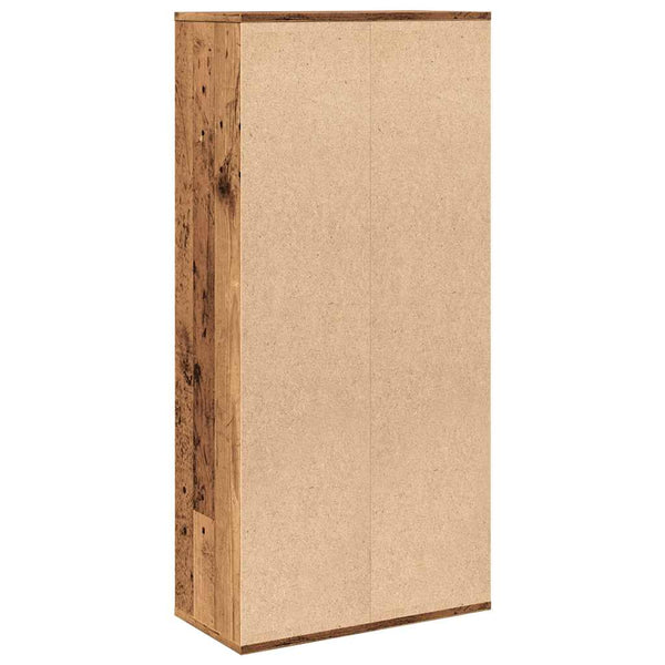 Alter Holz-Bücherregal Hartwig 50x25x104cm