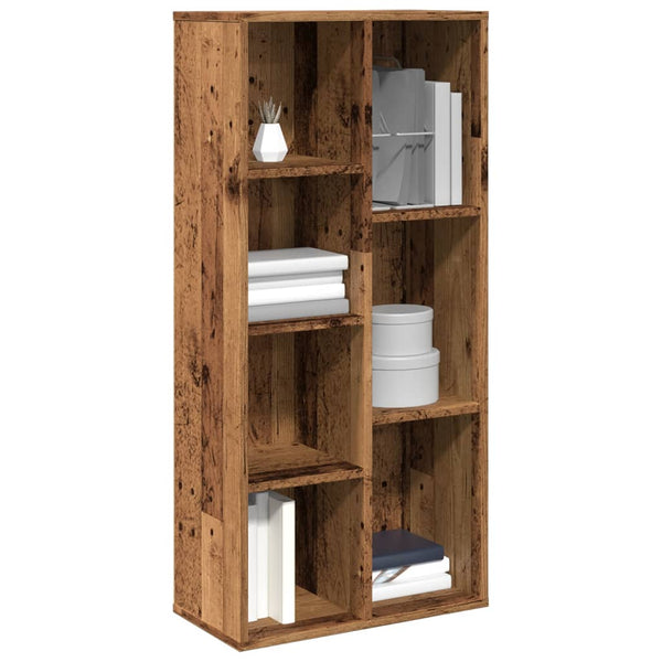 Alter Holz-Bücherregal Hartwig 50x25x104cm