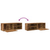 TV-Bank Benona aus Altholz 120x34x37cm (Spanplatte)