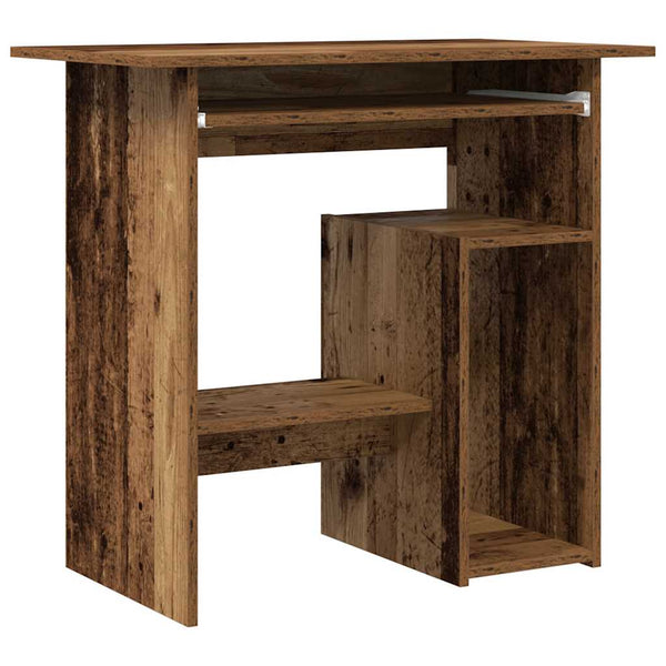Alter Holzschreibtisch Seiden 80x45x74cm (Spanplatte)