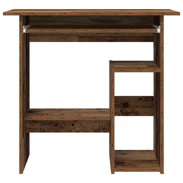 Alter Holzschreibtisch Seiden 80x45x74cm (Spanplatte)
