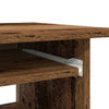 Alter Holzschreibtisch Seiden 80x45x74cm (Spanplatte)