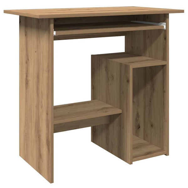 Eichendesign-Schreibtisch Seiden 80x45x74cm (Holz)